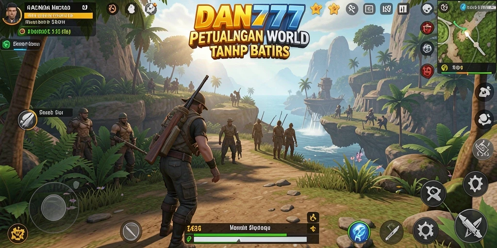 Tampilan gameplay Open World yang menakjubkan di DAN777.
