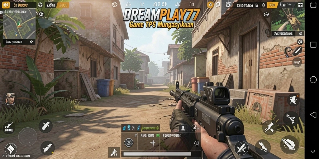 Tampilan gameplay seru dan menegangkan dari DREAMPLAY77.