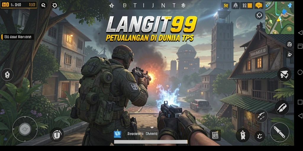 Tangkapan layar gameplay LANGIT99 yang penuh aksi dan mendebarkan.