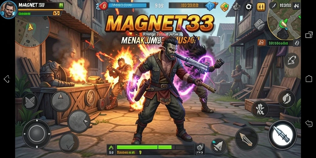 Tampilan gameplay MAGNET33 yang penuh strategi dan taktik.