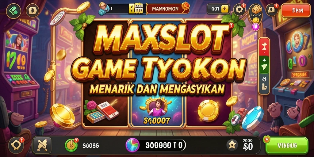 Gameplay MAXSLOT dengan berbagai mesin slot yang menarik.