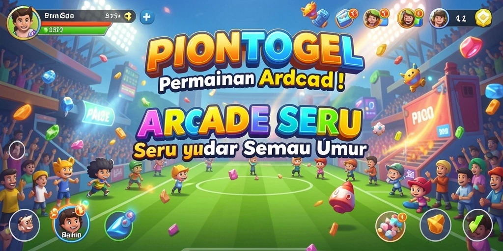 Tampilan gameplay <strong>PIONTOGEL</strong> yang penuh aksi dan warna-warni.