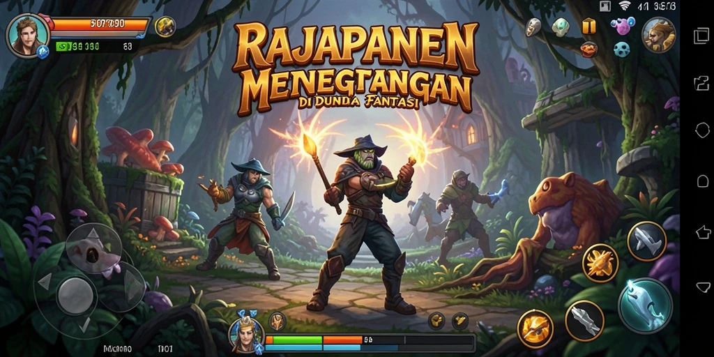 Gameplay seru RAJAPANEN di dunia fantasi yang menakjubkan.