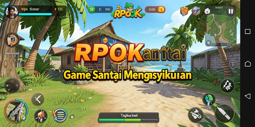 Tampilan gameplay RPOK yang cerah dan menarik