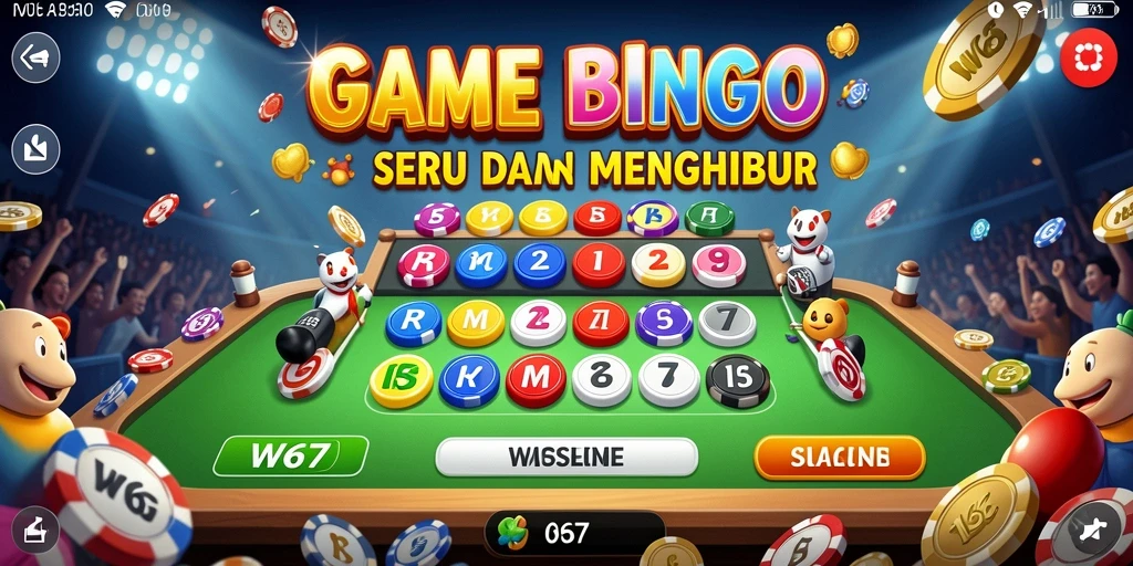 Tampilan gameplay seru W67 yang mengasyikkan.
