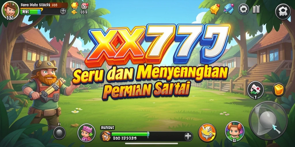Screenshot menampilkan gameplay seru dari XXX777 dengan grafis yang menawan.